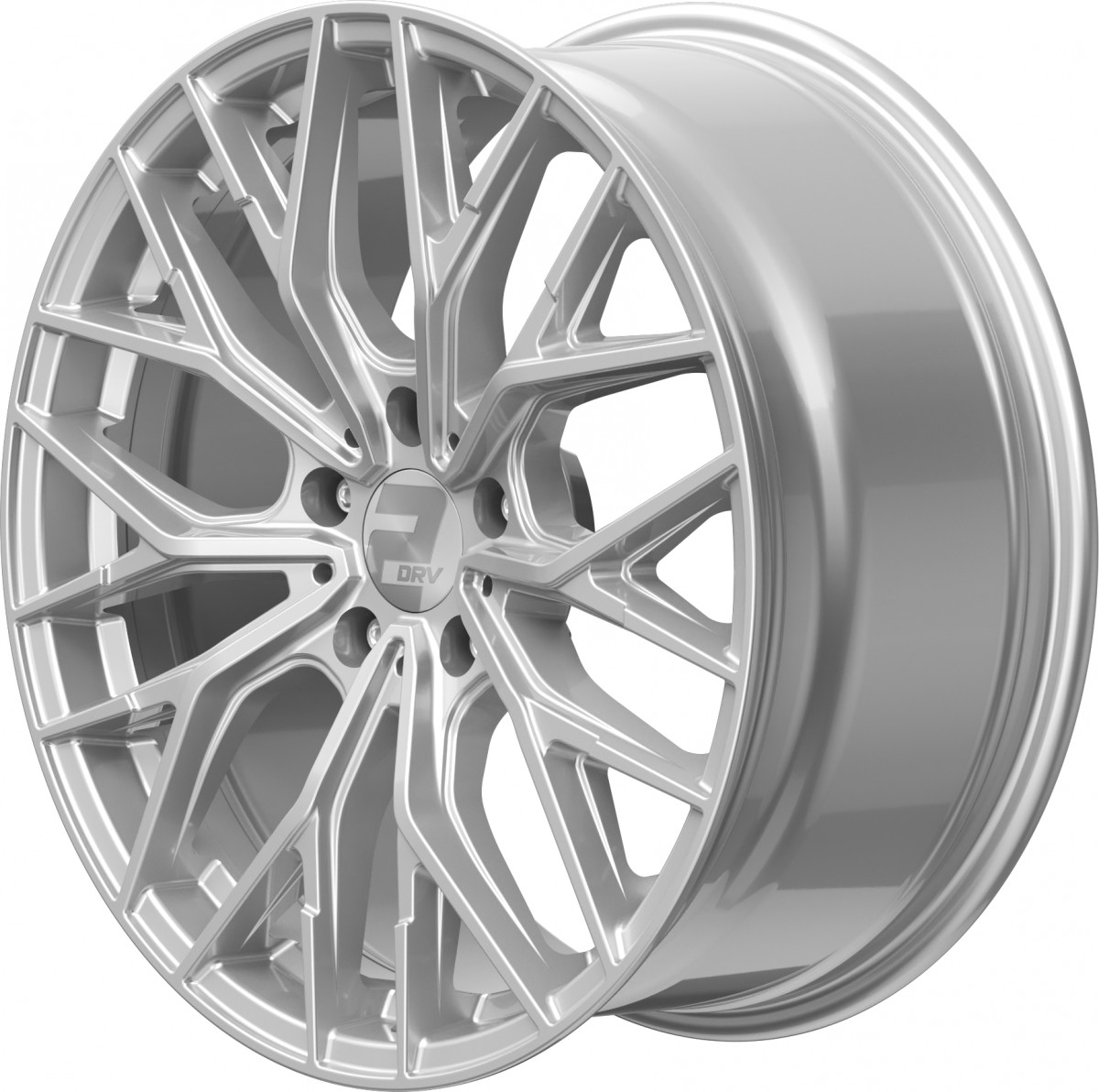 2drv Wh37 Race Silber Lackiert 8x18 Et40 Lk5 108 Ml72 6 Felge Alu