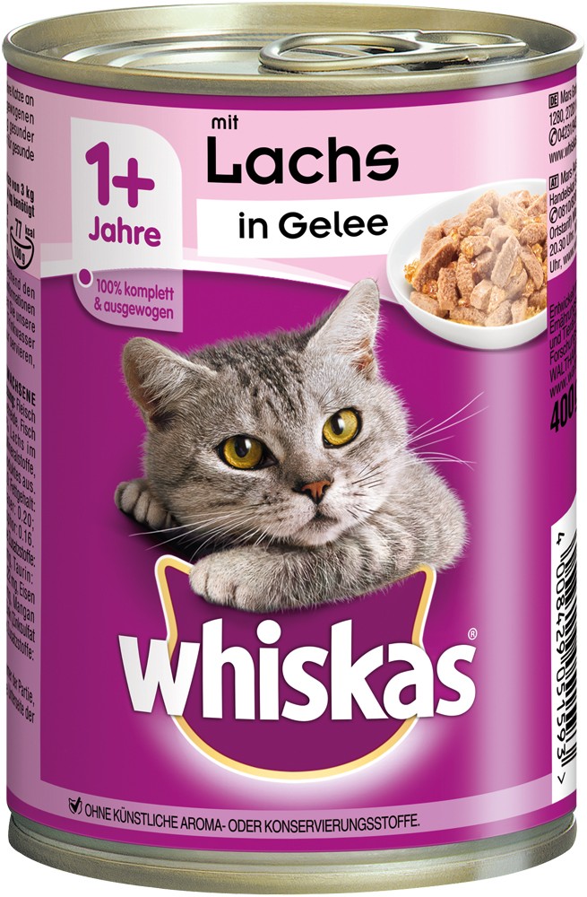 whiskas-1-mit-lachs-in-gelee-dose-12-x-400-g-ve-tierbedarf-futter